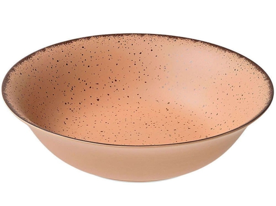 Σαλατιέρα Terra 07-15985 23cm Salmon Estia Large Πορσελάνη