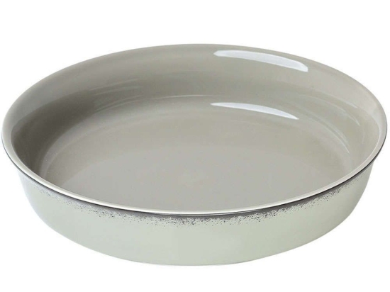 Σαλατιέρα Pearl 07-16425 23cm Grey Estia Large Πορσελάνη