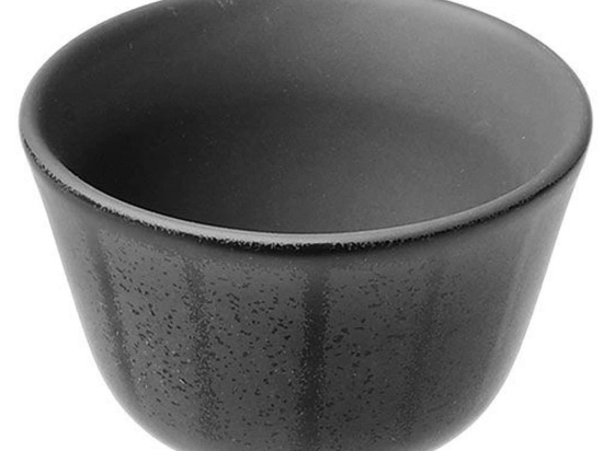 Μπωλ Σερβιρίσματος Nordic 07-15800 9cm Black Estia Πορσελάνη