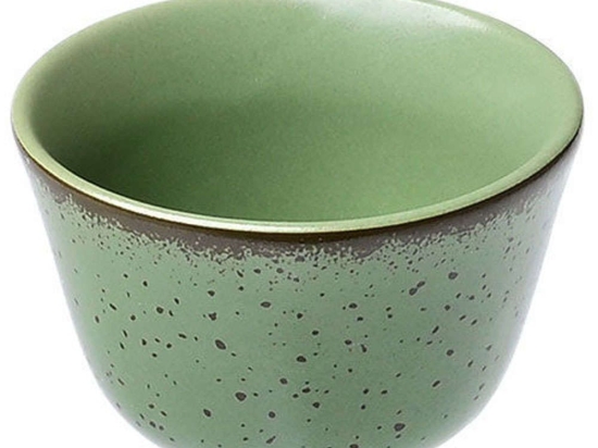 Μπωλ Σερβιρίσματος Terra 07-15633 9cm Green Estia Πορσελάνη