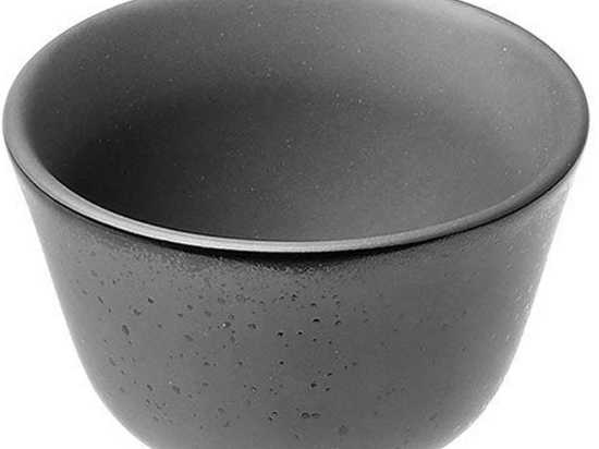 Μπωλ Σερβιρίσματος Terra 07-16326 9cm Grey Estia Πορσελάνη