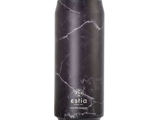 Ισοθερμικό Δοχείο Καφέ Save The Aegean Pentelica 01-16760 500ml Black Estia