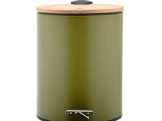 Κάδος Απορριμμάτων Olive 5Lt 02-15114 20,5x28,5cm Olive Estia 5lt