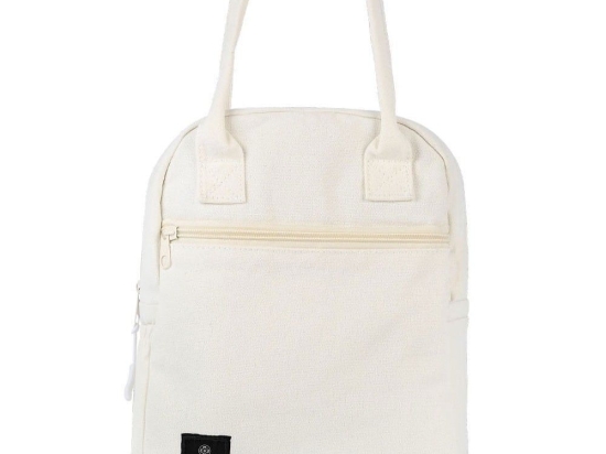 Τσάντα Φαγητού Ισοθερμική 01-19082 20x12x26cm 7lt White Estia 100% Βαμβάκι