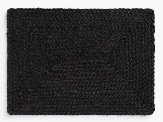 Σουπλά Ural LBTCAURAL35NEG 35x50cm Black Calma House Jute