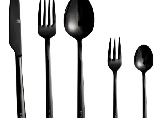 Μαχαιροπίρουνα (Σετ 5Τμχ) LBTRD0015178 14/22,5cm Black Raeder 5 τμχ Ανοξείδωτο Ατσάλι