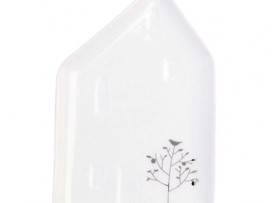 Ντιπάκι Wonderland House LBTRD0015129 6x9,5x1cm White-Gold Raeder Πορσελάνη