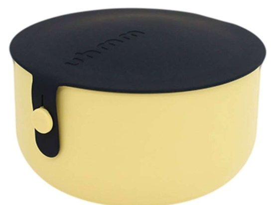 Δοχείο Φαγητού Νο1 LBTUHM981428 16x9cm 1200ml Citrus-Blue Uhmm Σιλικόνη, Πολυπροπυλένιο