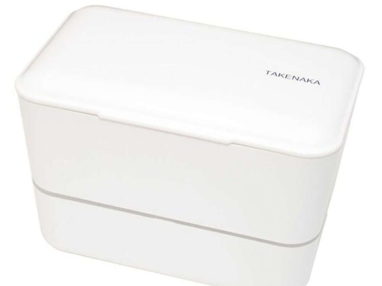 Δοχείο Φαγητού Bento Bite Box Dual LBTTN12-1402-05 17,2x10,9x10,6cm 1150ml White Takenaka Πολυαιθυλένιο