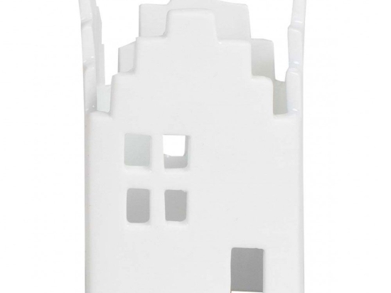 Δαχτυλίδι Πετσέτας Small House LBTRD0090333 4,5x4,5x6cm White Raeder Πορσελάνη