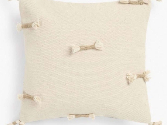 Μαξιλαροθήκη Διακοσμητική Cuenca LBTCACUENC60BEI Beige Calma House 60X60 60x60cm 100% Βαμβάκι