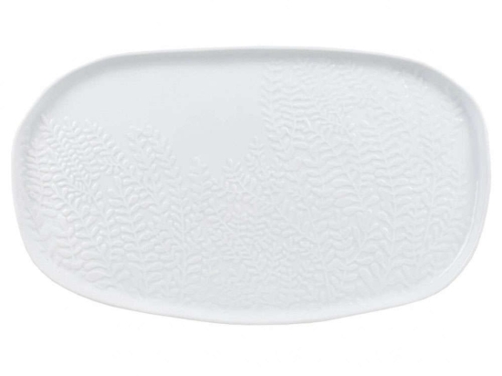 Πιατέλα Mix & Match LBTRD0015130 33x19x1,5cm White Raeder Πορσελάνη