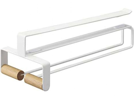 Βάση Ποτηριών Κρασιού Κρεμαστή LBTYMZK3157 11x26x8cm White-Natural Yamazaki Ατσάλι,Ξύλο