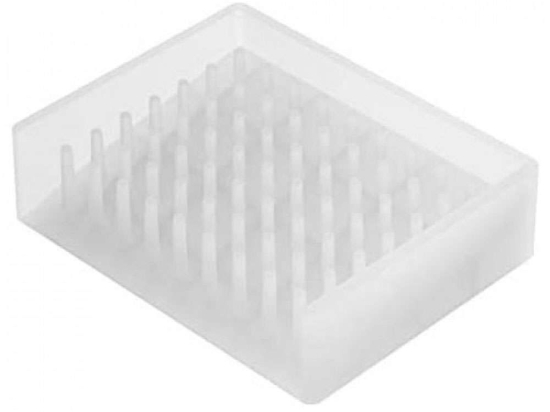 Σαπουνοθήκη Rectagular LBTYMZK2992 11x8,5x3cm Clear Yamazaki Σιλικόνη