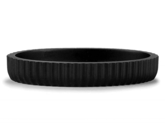 Σαπουνοθήκη Stripes LBTAH-BA71141 13,5x9x2cm Black Andrea House Πολυρεσίνη