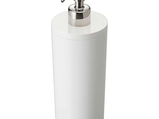 Δοχείο Κρεμοσάπουνου LBTYMZK2928 Φ8x13cm 500ml White-Silver Yamazaki ABS