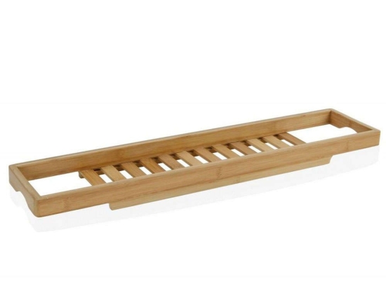 Βάση Οργάνωσης Μπανιέρας Bamboo LBTAH-BA69057 70x15x5cm Natural Andrea House Bamboo