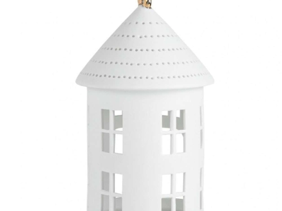 Στολίδι Χριστουγεννιάτικο Lighthouse LBTRD0090680 Φ9,5x16cm White Raeder
