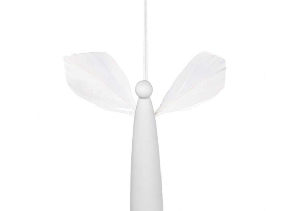 Στολίδι Χριστουγεννιάτικο Feather Angel LBTRD0089632 2x9,5cm White Raeder