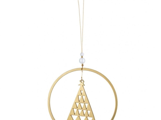 Στολίδι Χριστουγεννιάτικο Christmas Tree LBTRD0089608 12cm Gold Raeder