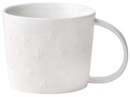 Κούπα Stars LBTRD0090073 Φ9x8cm White Raeder Πορσελάνη