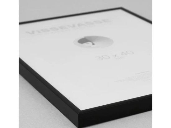 Κορνίζα Αλουμινίου VVF2015600RS 15x21cm Matt Black Vissevasse Αλουμίνιο