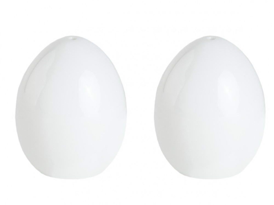Αλατιέρες Eggs (Σετ 2Τμχ) RD0016615 3x4cm White Raeder Πορσελάνη