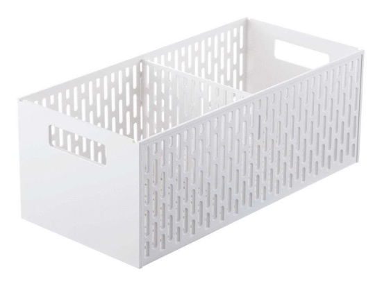 Καλάθι Αποθήκευσης Λαχανικών YMZK5020 32x15,3x12,2cm White Yamazaki ABS