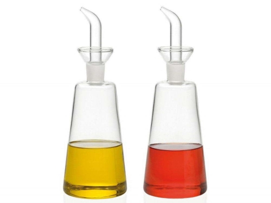 Λαδόξιδο (Σετ 2Τμχ) AH-MS69065 300ml Clear Andrea House Γυαλί
