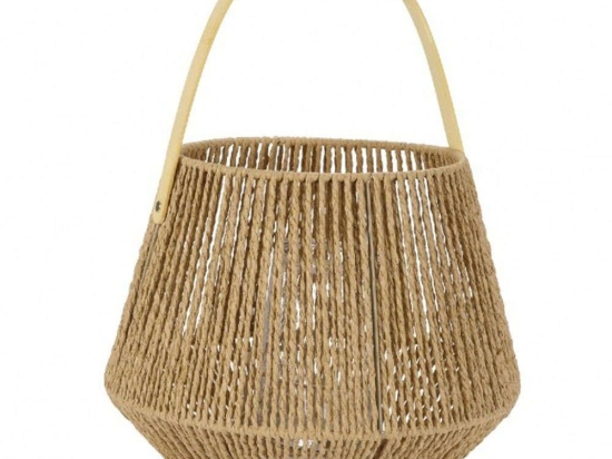 Φανάρι Bamboo AH-AX21537 Φ33x43cm Natural Andrea House Bamboo