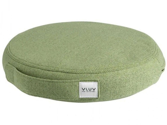 Μαξιλάρι Καρέκλας Pil & Ped VLPP240PEAN Φ40cm Green Vluv Pvc,Ύφασμα