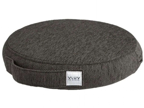 Μαξιλάρι Καρέκλας Pil & Ped VLPP240CANAN Φ40cm Anthracite Vluv Pvc,Ύφασμα
