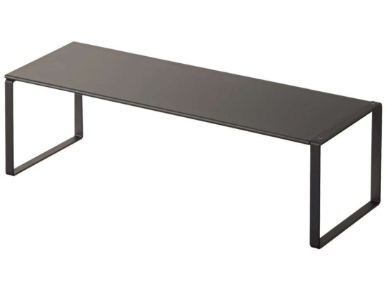 Ράφι Παπουτσιών Επεκτεινόμενο YMZK2573 34/60x12x10cm Black Ατσάλι