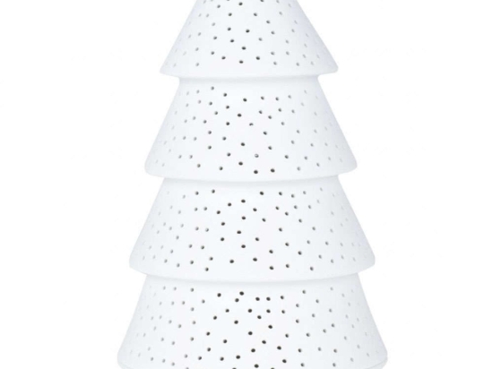 Κηροπήγιο Για Ρεσώ Fir RD0090748 Φ12,5x21,5cm White Raeder Πορσελάνη