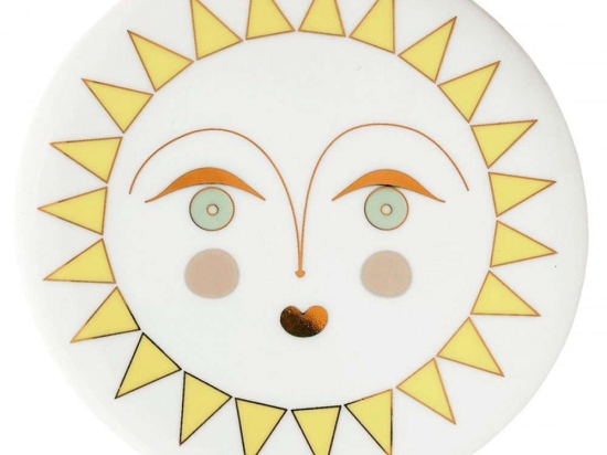 Σουβέρ Serena RD0051260 Φ10cm Multi Raeder Πορσελάνη