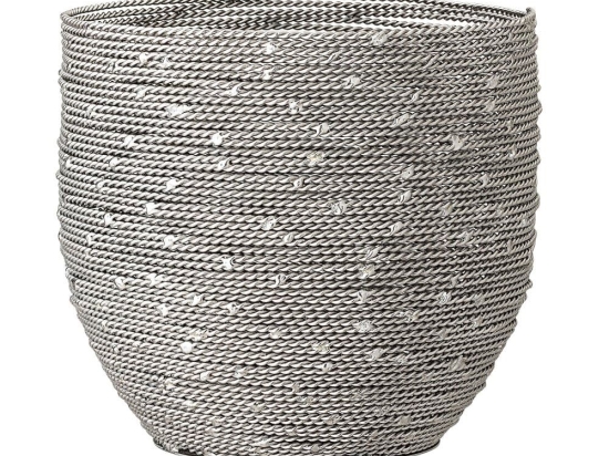 Βάση Ρεσώ 82045833 14xH13cm Silver Bloomingville Μέταλλο