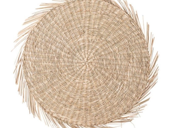 Σουπλά Ilsa 82047214 D38cm Nature Bloomingville Seagrass