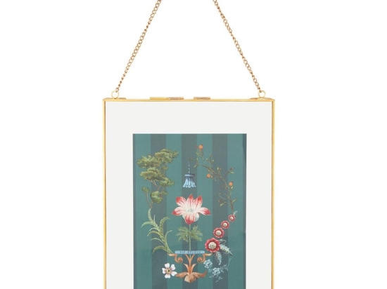 Κορνίζα Τοίχου Με Αλυσίδα 51091002 M 20x27cm Gold Pip Studio Μέταλλο,Γυαλί