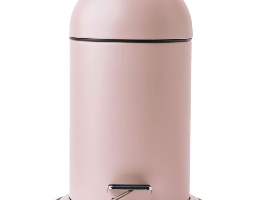 Κάδος Απορριμμάτων Ona ONABIS-85 3L Blush Aquanova Μέταλλο,Πλαστικό