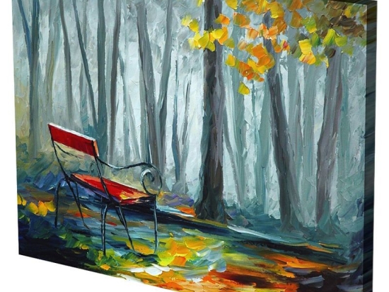 Πίνακας Σε Καμβά MH100 60x80cm Multi Οριζόντιοι Καμβάς
