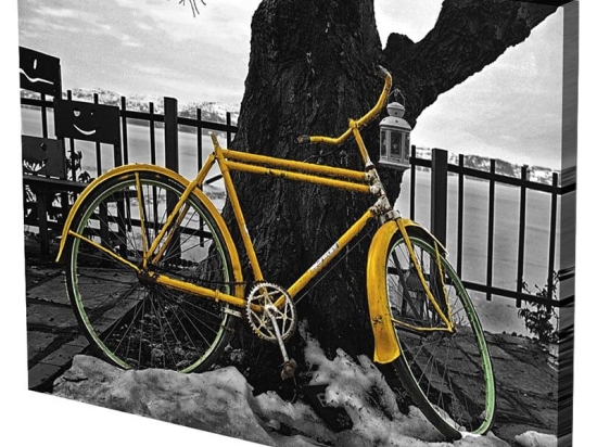 Πίνακας Σε Καμβά MH14 60x80cm Multi Οριζόντιοι Καμβάς