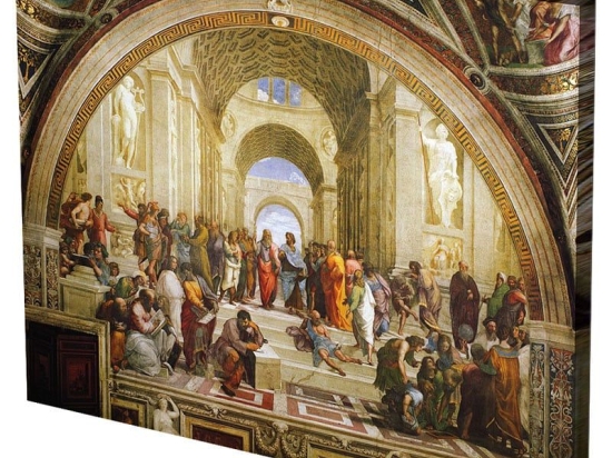 Πίνακας Σε Καμβά MH25 60x80cm Multi Οριζόντιοι Καμβάς