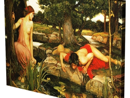 Πίνακας Σε Καμβά MH30 60x80cm Multi Οριζόντιοι Καμβάς