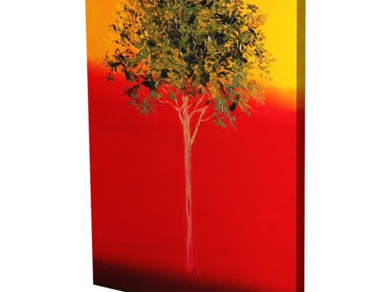 Πίνακας Σε Καμβά MH46 60x80cm Multi Κάθετοι Καμβάς