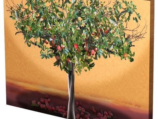 Πίνακας Σε Καμβά MH56 60x80cm Multi Οριζόντιοι Καμβάς