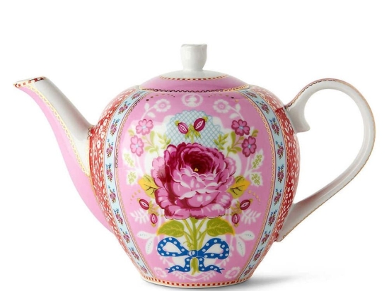 Τσαγιέρα Πορσελάνινη 51005001 1,6lt Pink Pip Studio Πορσελάνη