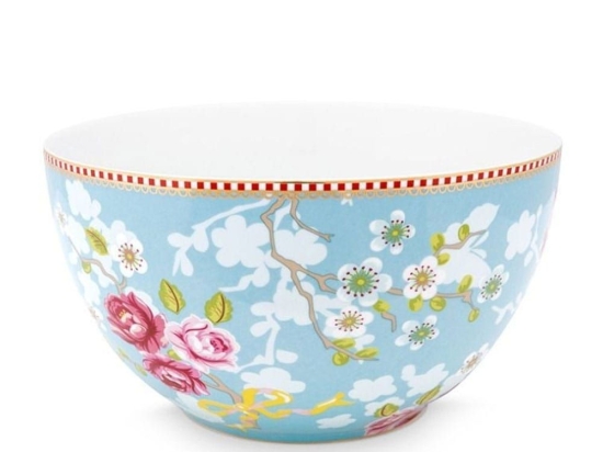 Σαλατιέρα 51003144 Chinese Rose 18cm Blue Pip Studio Medium Πορσελάνη