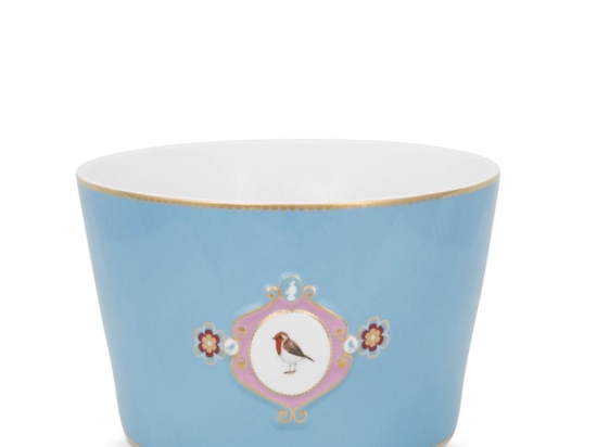 Σαλατιέρα 51003165 Love Birds Medallion 20cm Blue Pip Studio Large Πορσελάνη