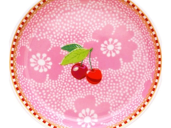 Σουβέρ 51013011 Dotted Flower Pink Pip Studio Πορσελάνη