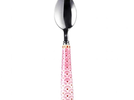 Κουταλάκι 51060003 Tea Floral Pinκ Pip Studio Ατσάλι,Πορσελάνη